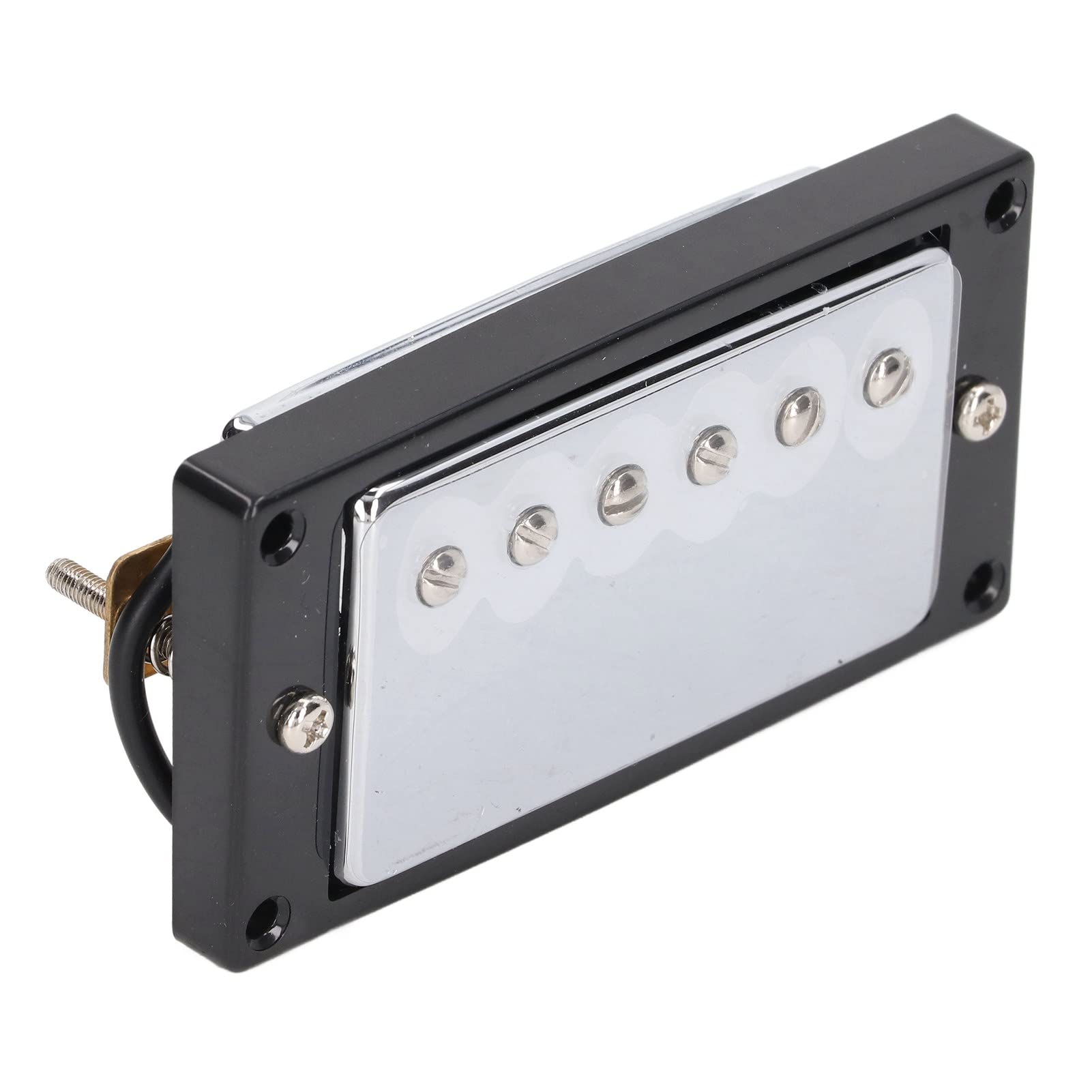 High-Quality Electric Guitar Pickup - Dual Coil Neck/Bridge Pickup for LP Guitars | Silver Replacement Pickup for Enhanced Tone | Perfect for Rock, Blues & Studio Recording