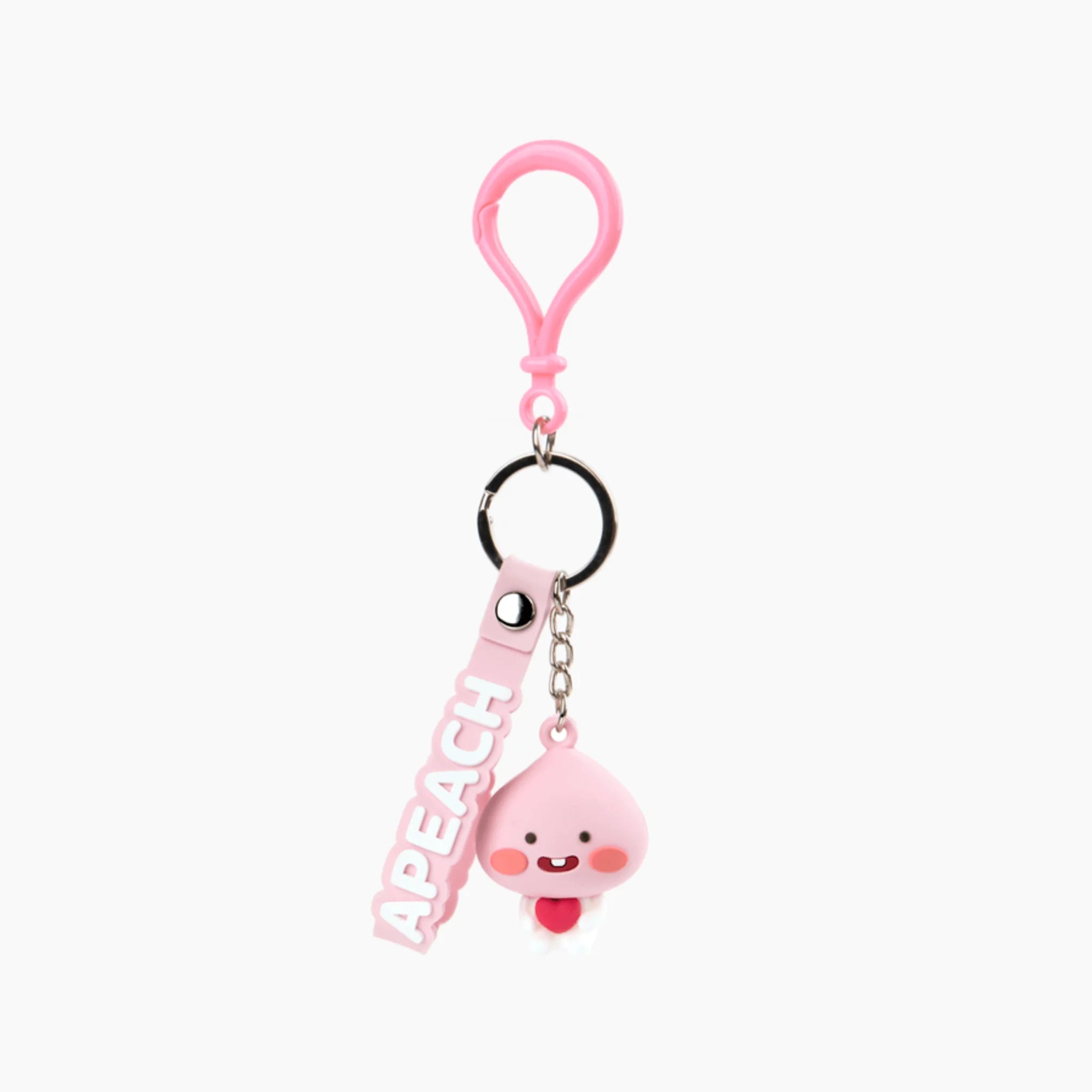 KAKAO FRIENDS Character Keychain - Cute Cartoon Key Ring with Ryan, Apeach & Friends - Perfect for Backpacks, Gifts & Keychain Collections