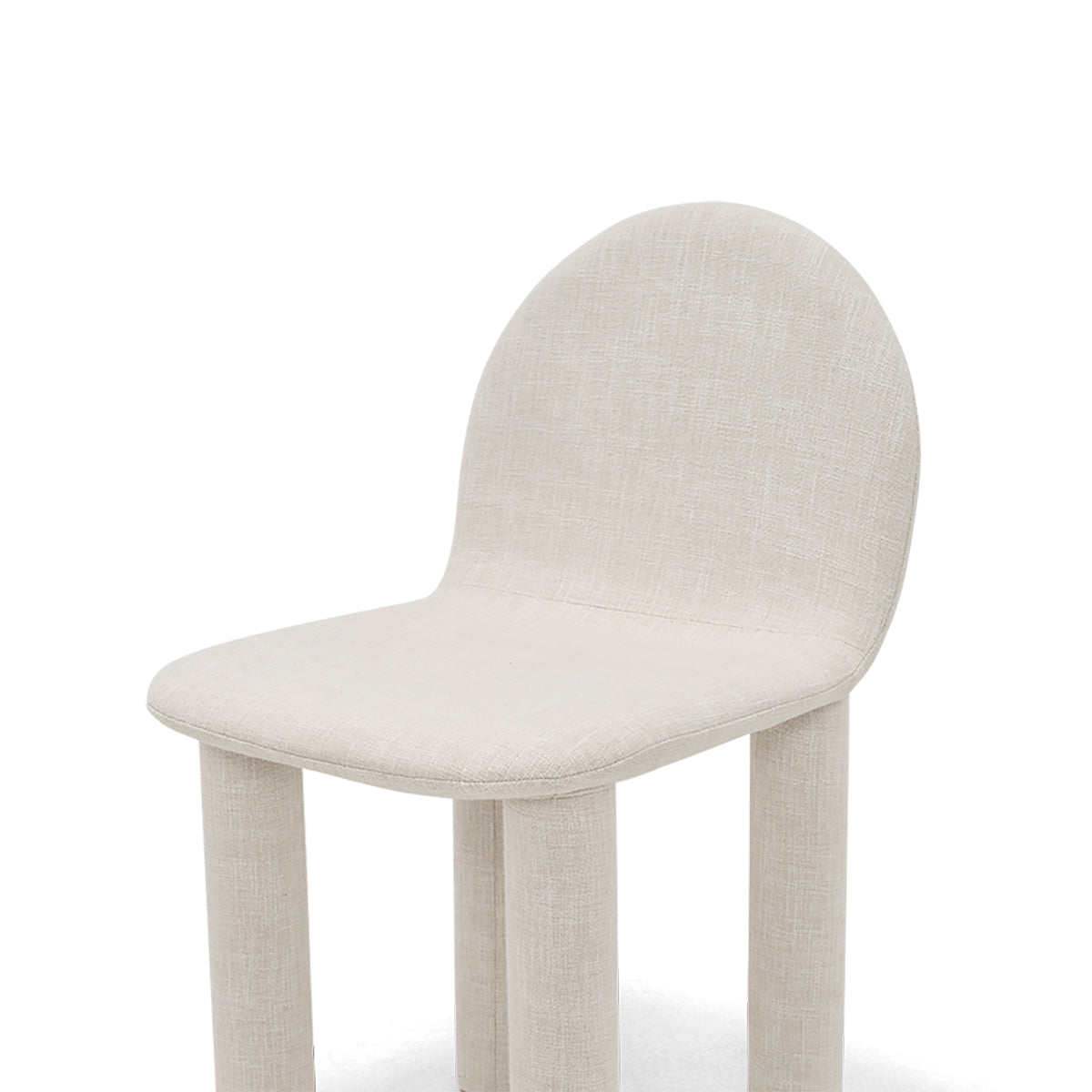 Byron Arch Dining Chair - Modern Wooden Dining Room Chair with Comfortable Cushion - Perfect for Kitchen, Dining Room, and Restaurant Use