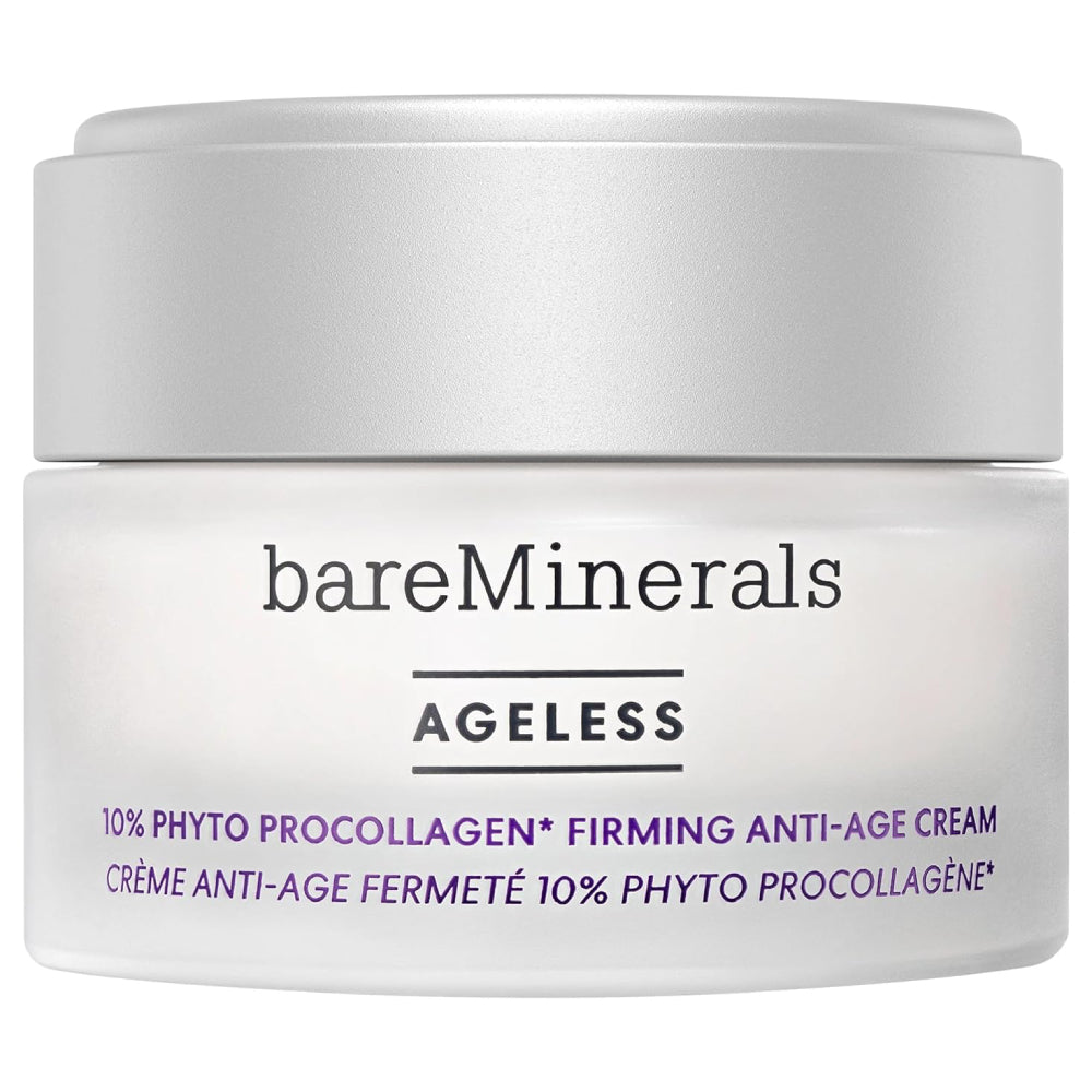 Bare Minerals Ageless 10% Phyto Procollagen Firming Anti-Aging Cream 1.7 oz - Hydrating & Lifting Face Moisturizer for Wrinkles & Fine Lines, Day & Night Use