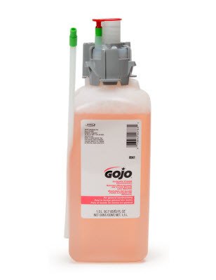 GOJO Luxury Foam Hand Soap Refill 1500ml (2 Pack) - Antibacterial, Moisturizing Hand Wash for Home, Office & Commercial Use - Perfect for Kitchen, Bathroom & High-Traffic Areas