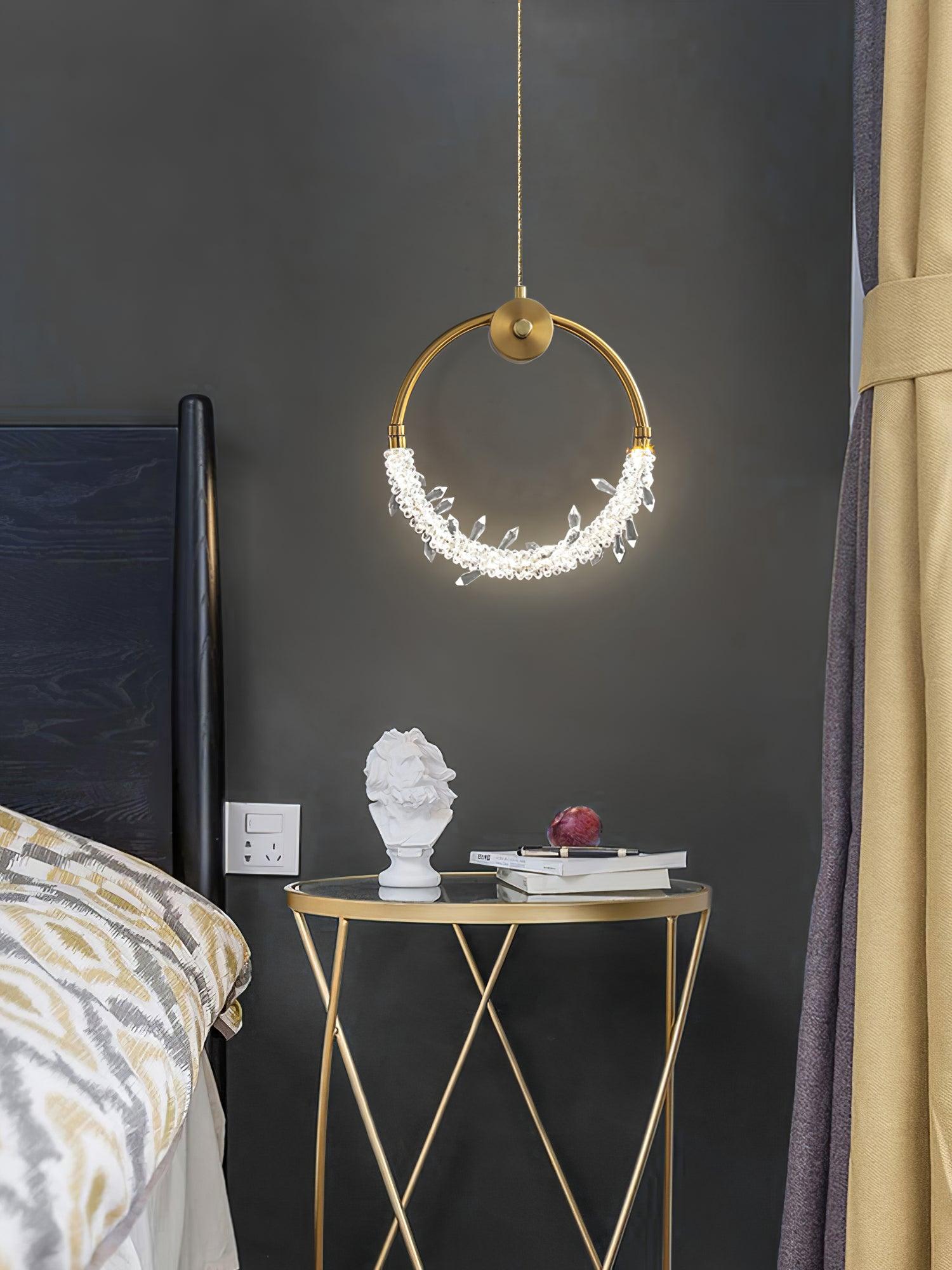 BU08P15G Modern Pendant Light - Elegant Hanging Ceiling Fixture for Kitchen, Dining Room & Bedroom - Perfect for Home Decor & Interior Lighting