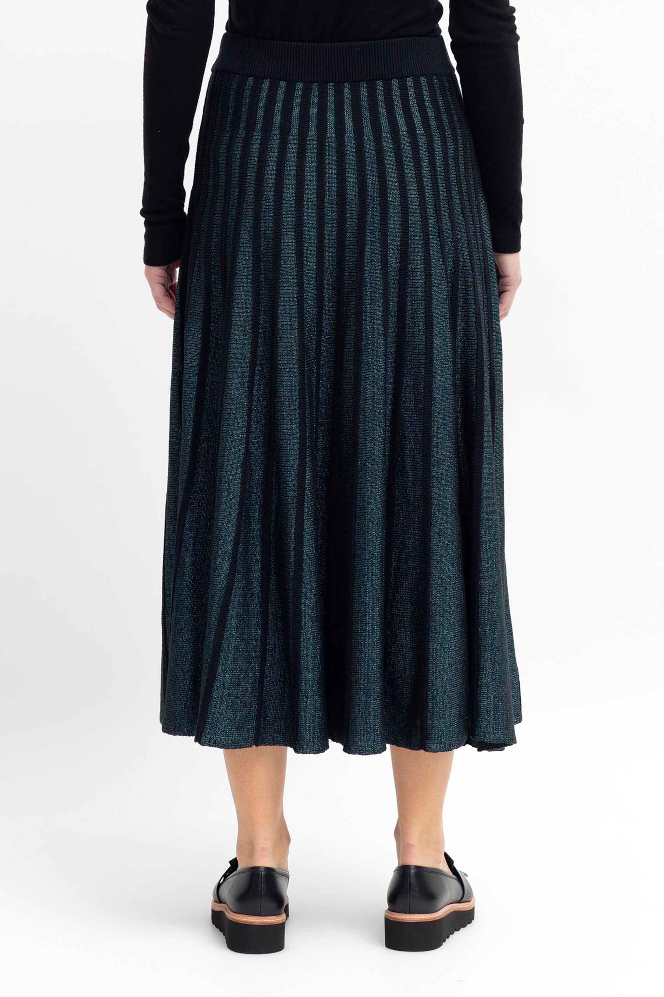 ELK Glittra Metallic Skirt for Women - Sparkly Sequined Party Skirt - Perfect for Nightclub, Cocktail Party & Holiday Events