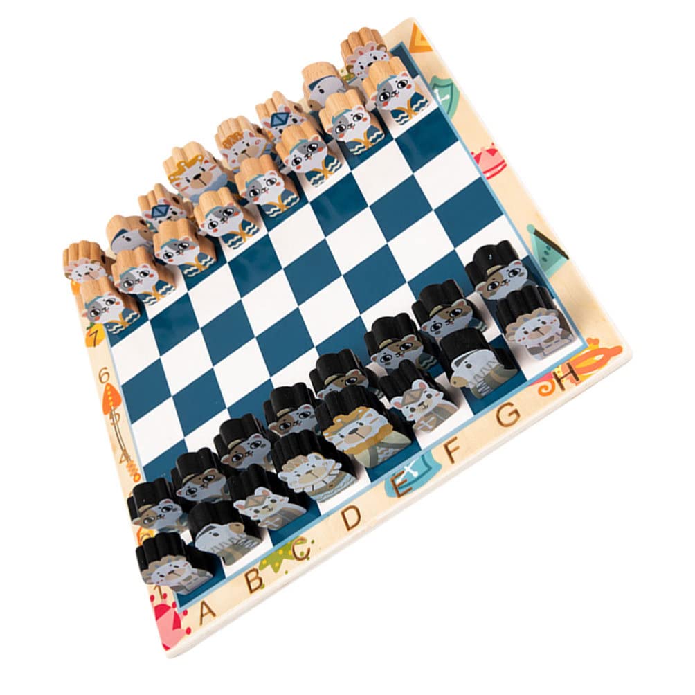 Wooden Chess Set - Classic Board Game for Kids & Adults | Educational & Fun Strategy Game for Home, Office, or Travel | Perfect for Family Game Nights & Brain Training