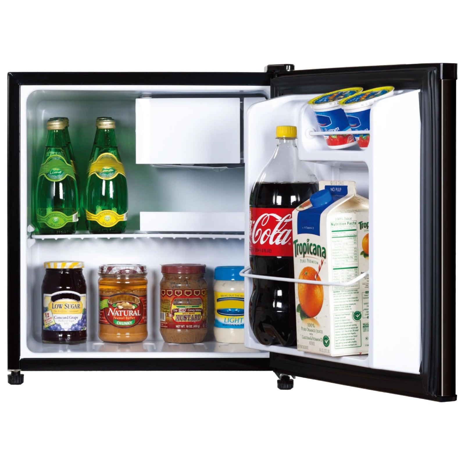 Avanti RM16J0W 1.6 Cu. Ft. Mini Fridge - Compact Refrigerator for Dorm, Office, Bedroom & Small Spaces - Energy Efficient Cooling with Adjustable Shelves