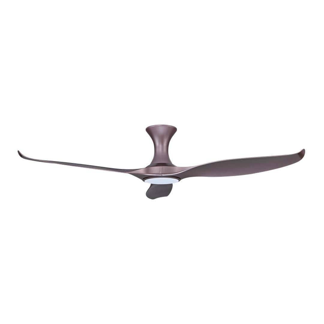 Efenz Tiffany 603 Ceiling Fan with Light - 60 LED Bulbs, 3-Speed Remote Control, Vintage Style for Living Room, Bedroom & Office