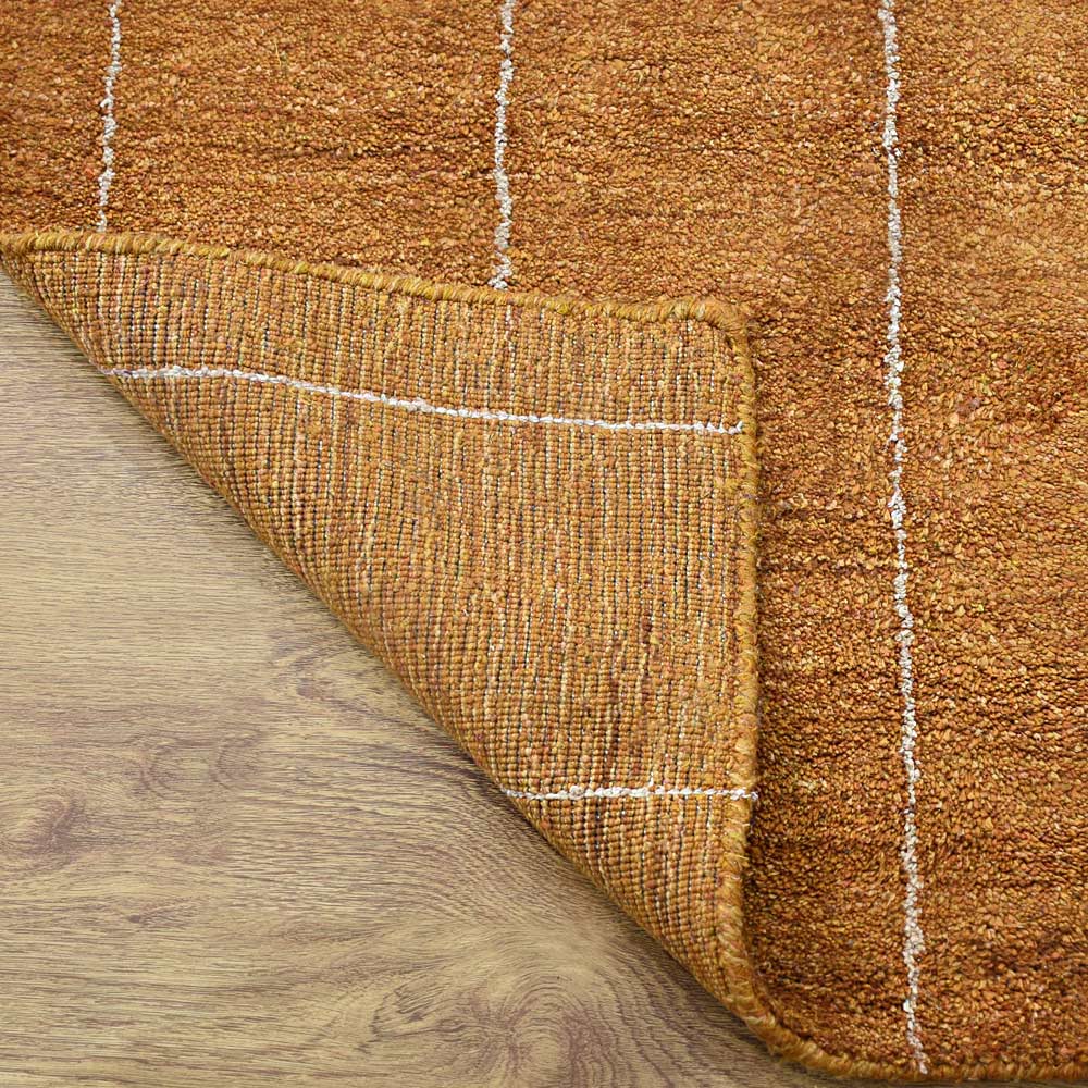 Hand-Knotted Diamond Design Area Rug - Luxurious & Durable for Living Room, Bedroom, or Office Decor