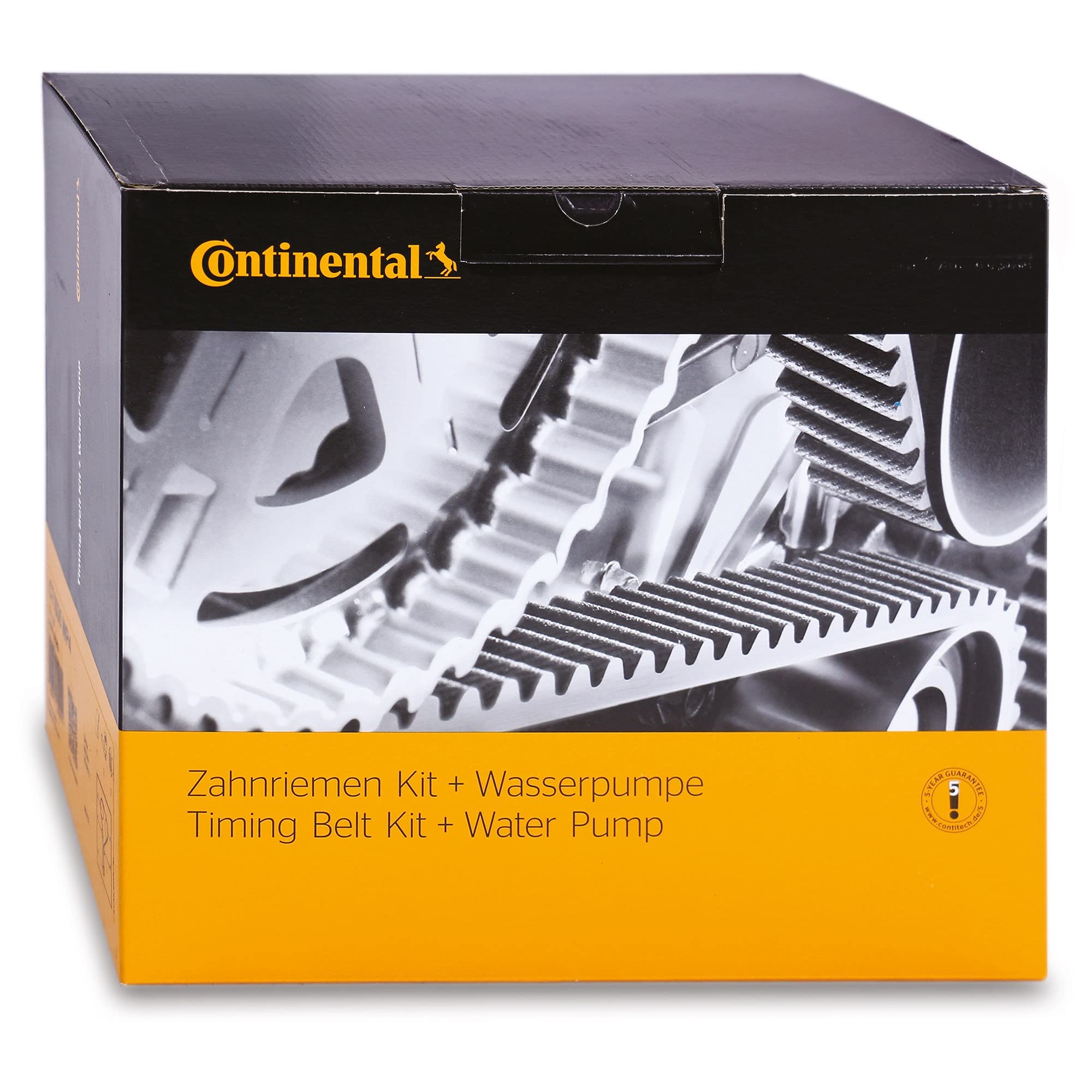 Continental Contitech CT1138WP1 Water Pump Timing Belt Kit - Replacement for High-Performance Engines - Perfect for Automotive Repair & Maintenance