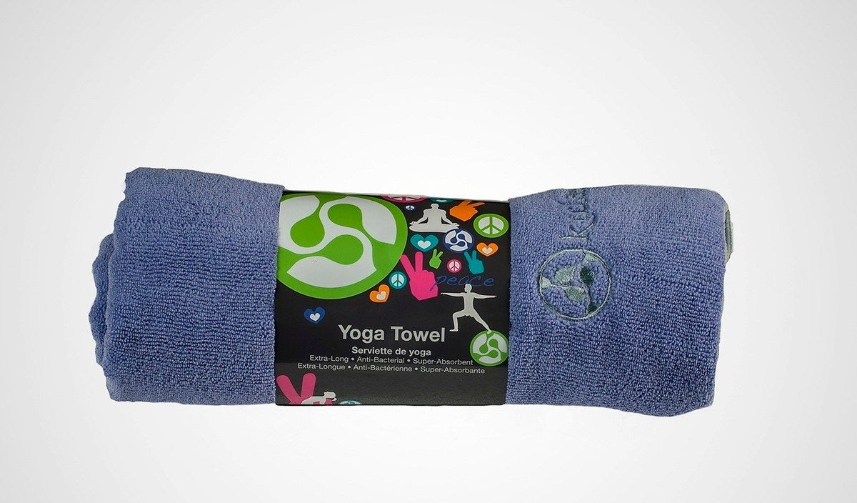 Premium Non-Slip Kulae Yoga Towel - Extra Grip for Hot Yoga, Pilates & Workouts - Quick Dry & Eco-Friendly for Gym, Studio & Home Fitness