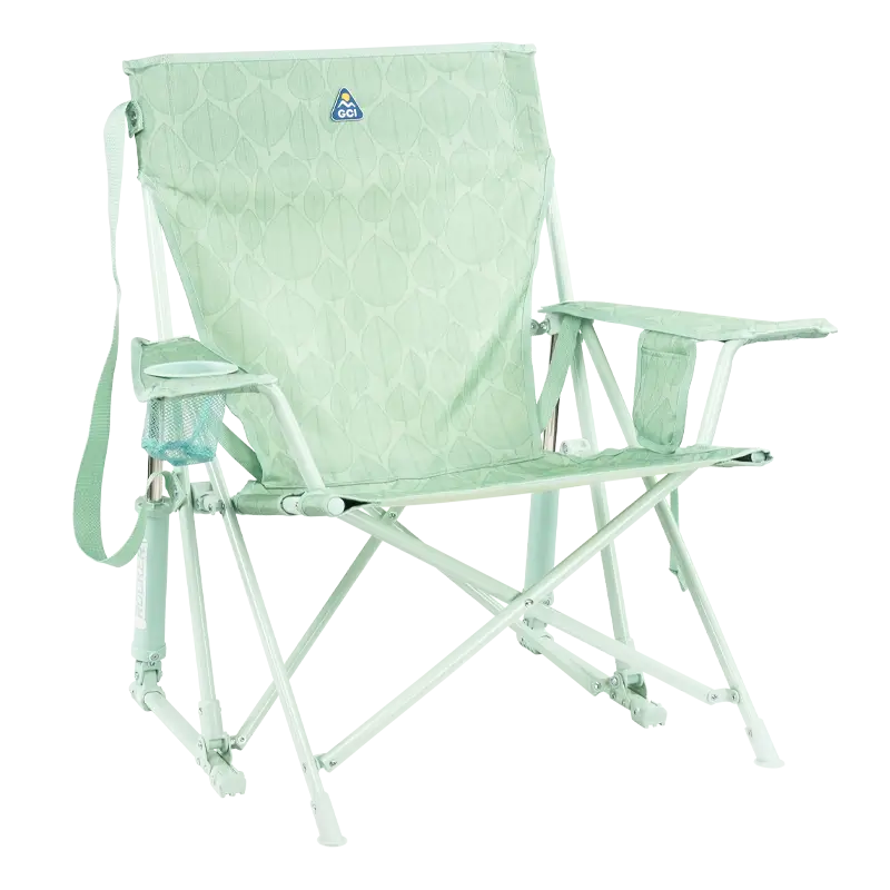 Kickback Rocker™ - Portable Folding Rocking Chair for Outdoor, Camping & Relaxation - Perfect for Patio, Beach, Backyard & Travel