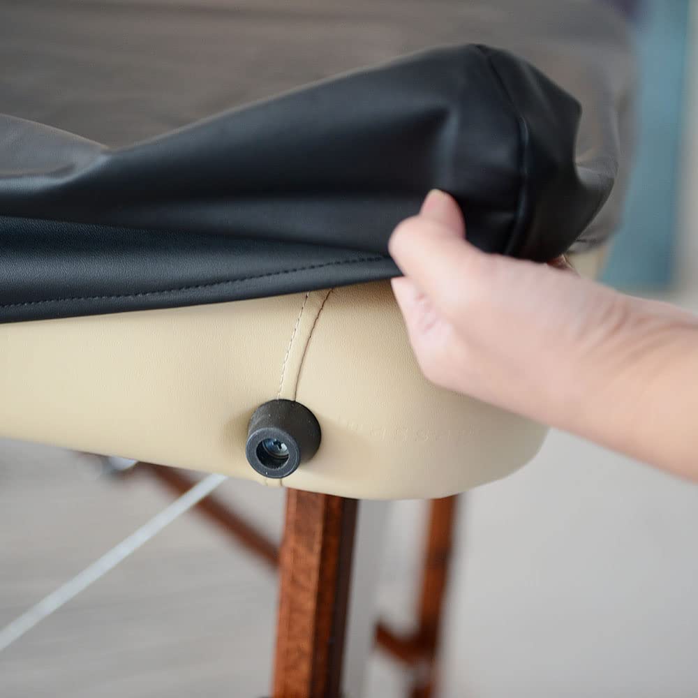 ARTABLE Universal Massage Table Cover - Waterproof PU Vinyl Leather Protection Sheet for 28-32