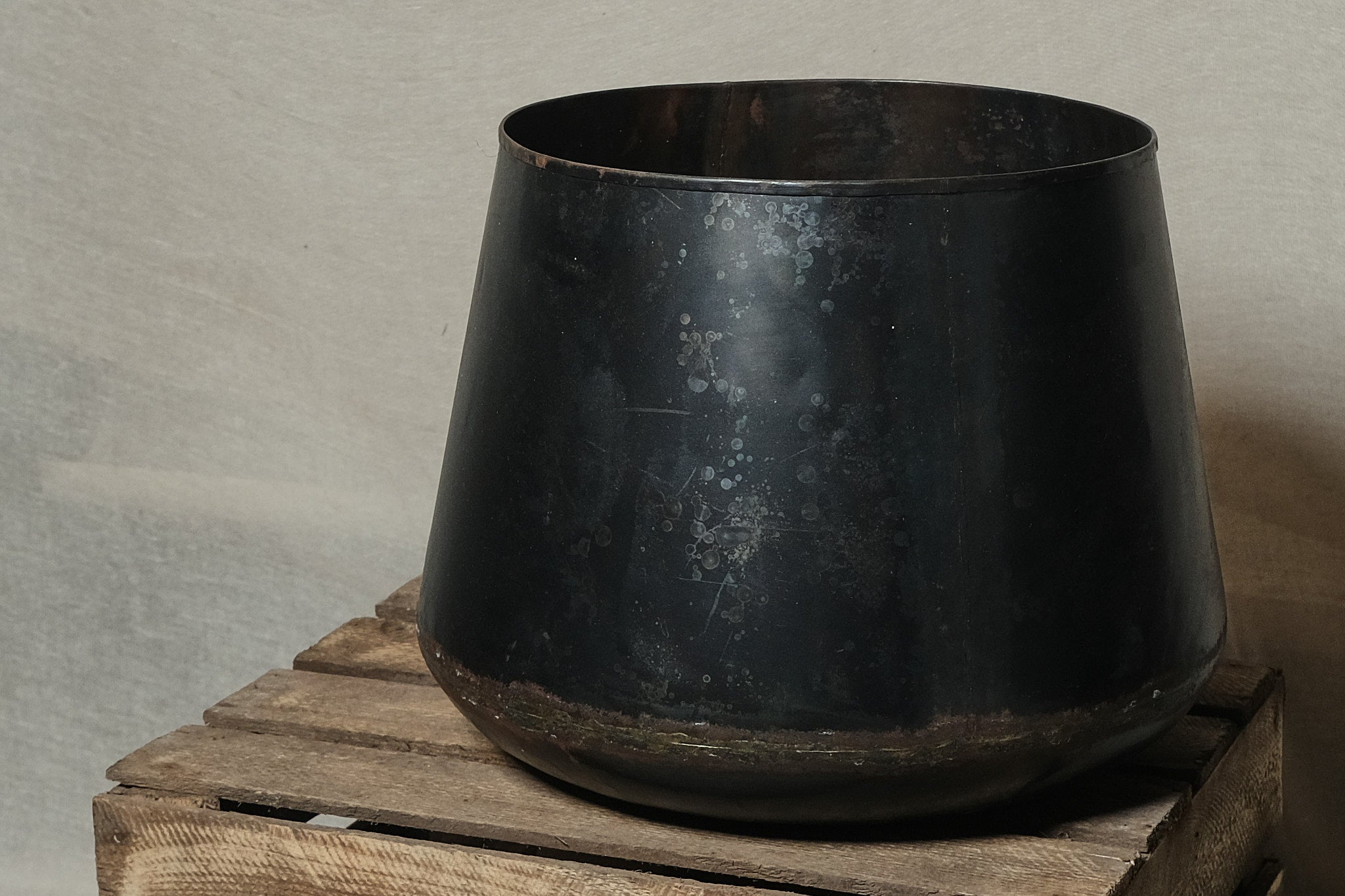 Vintage Reclaimed Iron Pot - 15