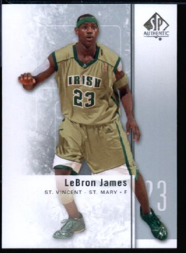 2011-12 Upper Deck SP Authentic #2 LeBron James Fighting Irish Basketball Card - Rare Collectible for NBA Fans & Sports Memorabilia Enthusiasts - Perfect for Display, Trading, and Investment
