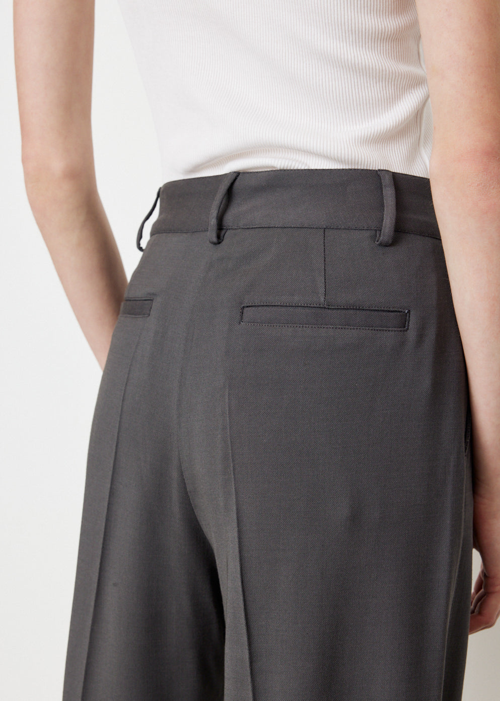 High Waisted Trousers for Women - Stretchy Comfort Pants with Pockets | Office Work, Casual Outfits & Travel Essentials