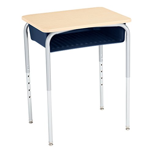 Maple Top,navy Book Box,silver Mist Frame