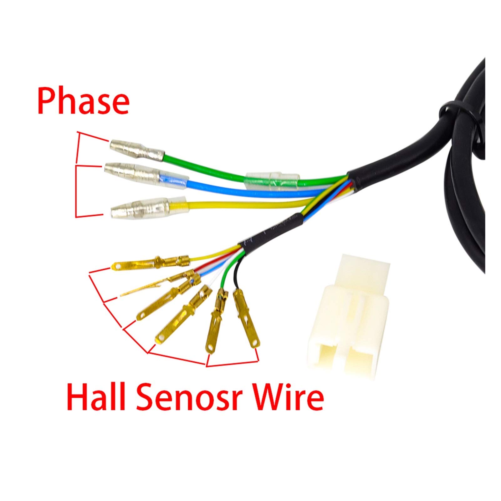 9 Pin Julet Wheel Hub Motor Extension Cable for E-Bike - 60cm SM (Electric Bike Accessories) | Perfect for DIY E-Bike Repairs & Upgrades