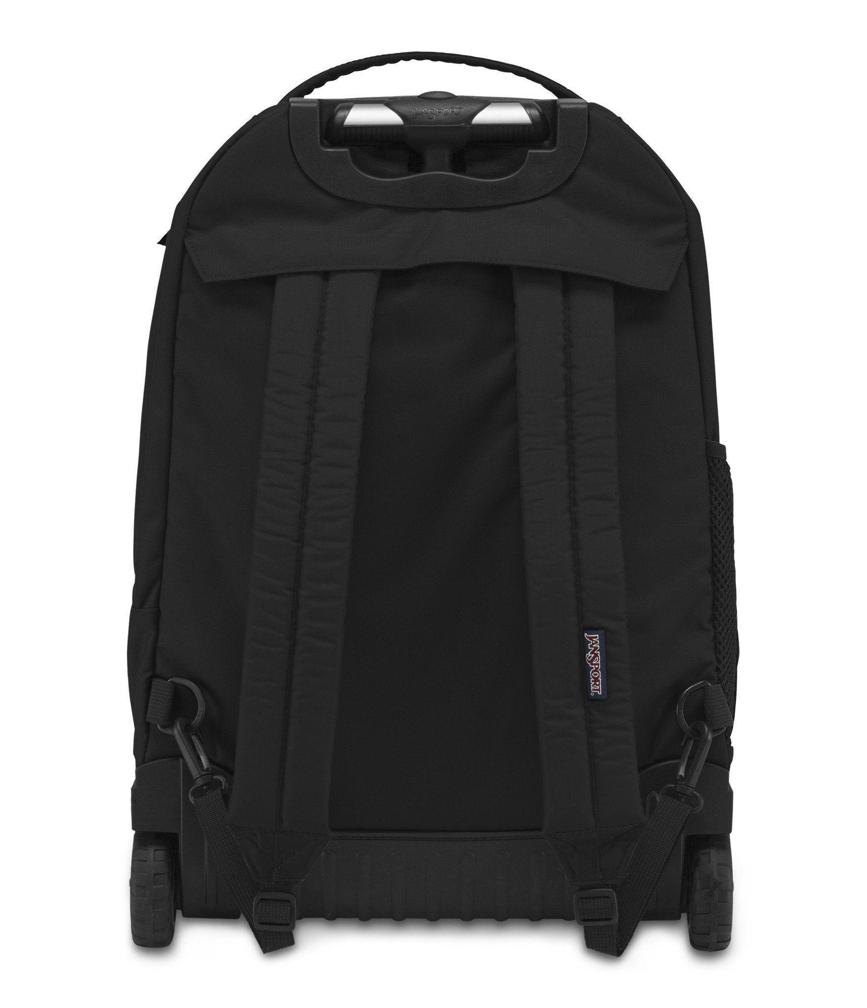 Jansport Driver 8 Wheeled Backpack - Black | Rolling Laptop Backpack for Travel, School & Commuting | Durable Wheels & Comfortable Straps