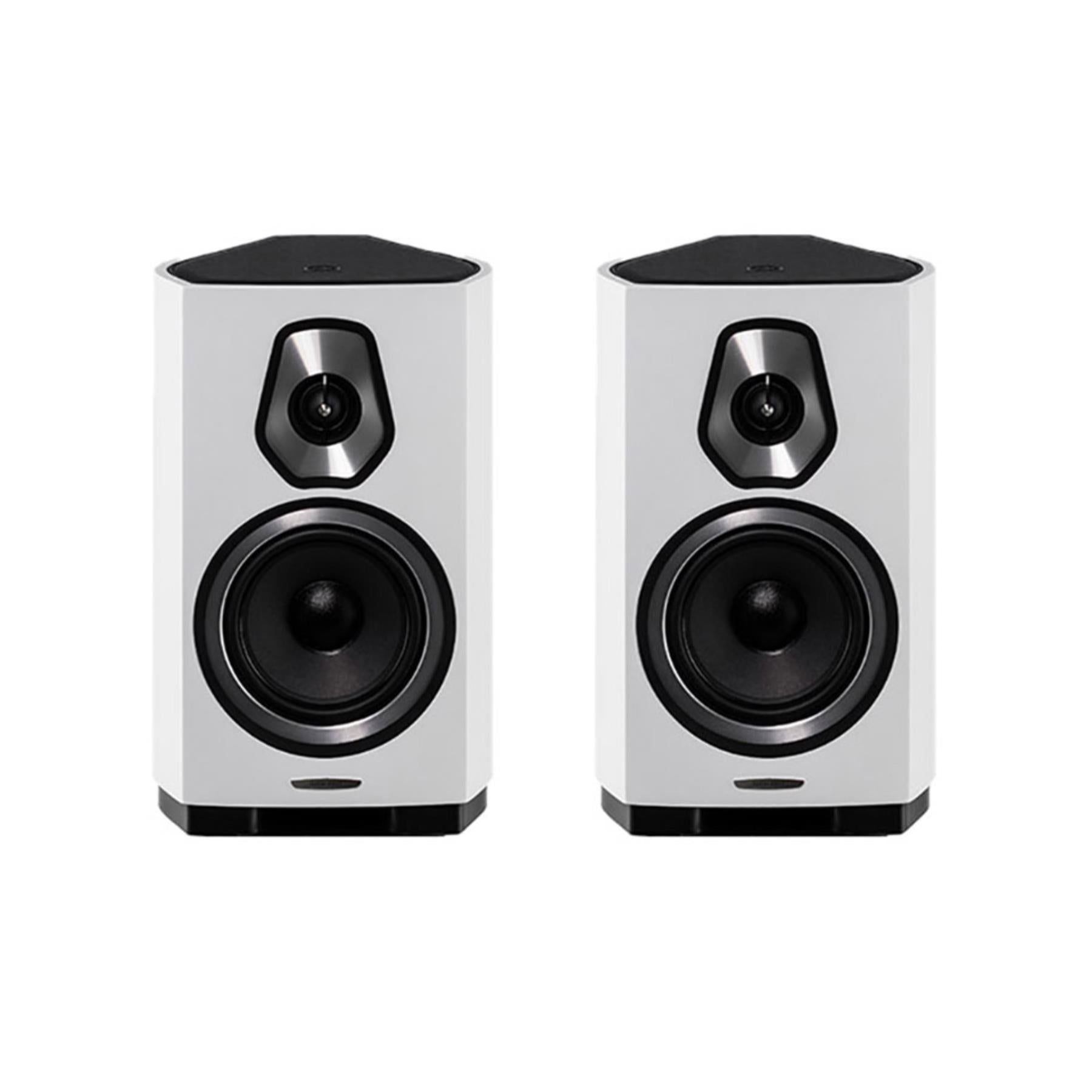 Sonus faber Sonetto II Bookshelf Speakers - Premium Hi-Fi Bookshelf Speakers for Home Theater & Music Listening (Pair) | Perfect for Living Room, Home Studio & Audiophile Setups