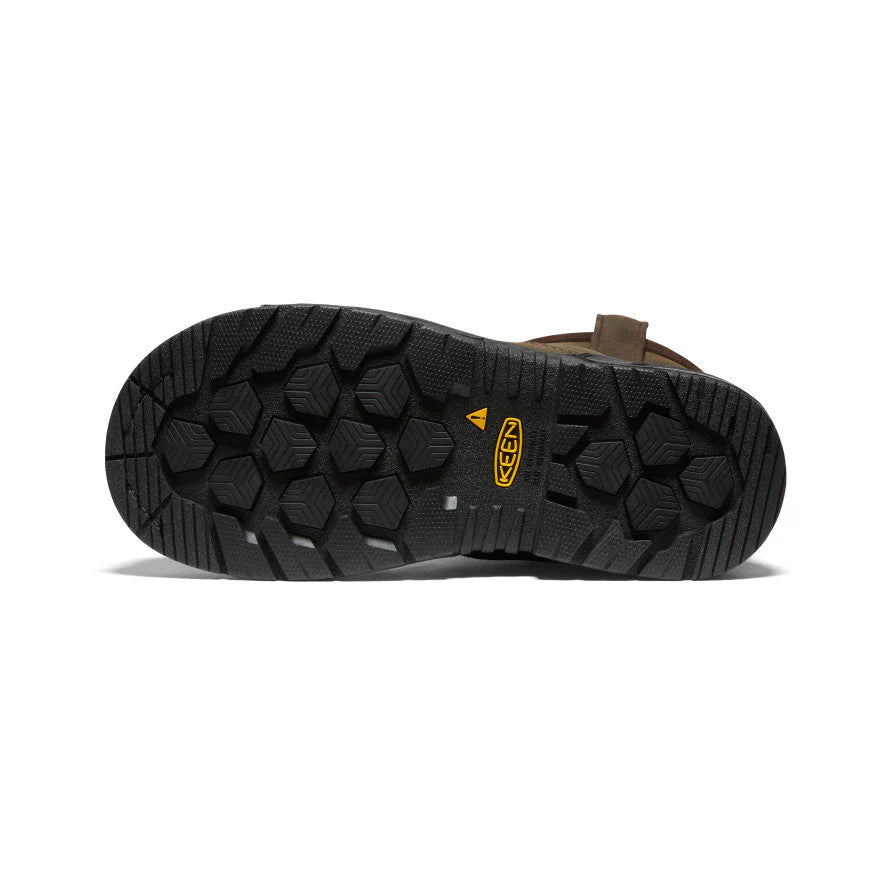 KEEN Men's Philadelphia Wellington CSA Approved Pull-On Work Boots - Waterproof, Slip-Resistant Safety Shoes for Construction, Farming & Outdoor Work