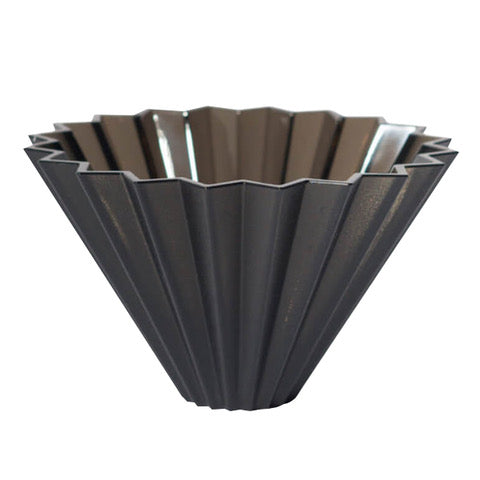 Origami Paper Air Dripper - Ceramic Coffee Filter for Pour Over Brewing - Perfect for Home Baristas & Specialty Coffee Lovers (White) - Use with V60, Chemex & Drip Coffee Makers