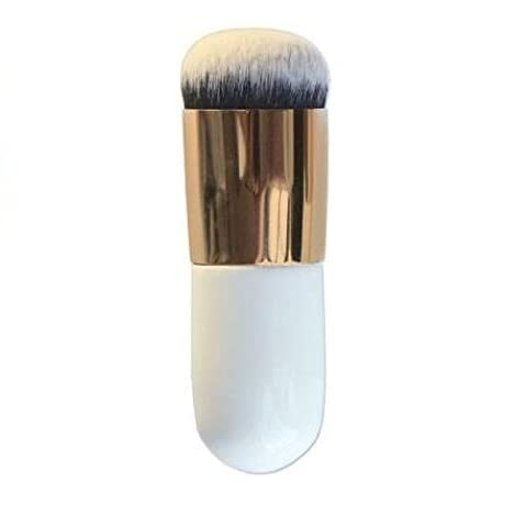 TANEJASONS 7-Piece Soft Bristle Makeup Brush Set with Foundation Brush & Beauty Blender - Pink Cosmetic Brush Kit for Flawless Face Makeup, Contouring & Blending - Perfect for Professional Artists & Beginners