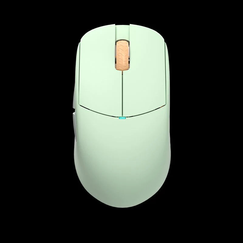 Lamzu Atlantis OG V2 Pro Wireless Gaming Mouse - 4K Compatible, Lightweight Ergonomic Design, Matcha Green - Perfect for FPS, MOBA & Esports Gaming