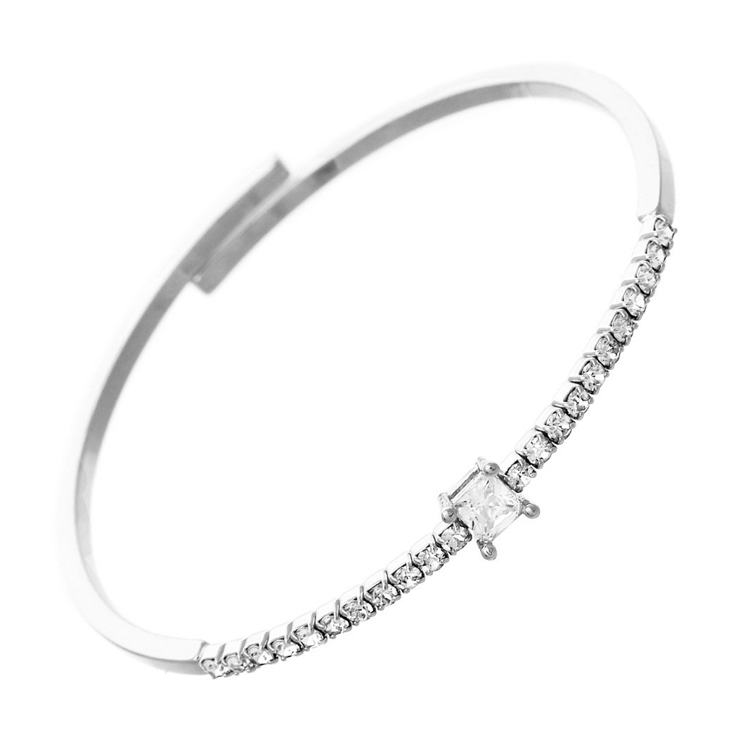 Rosemarie Women's Crystal Cuff Bracelet - Elegant & Comfortable for Daily Wear