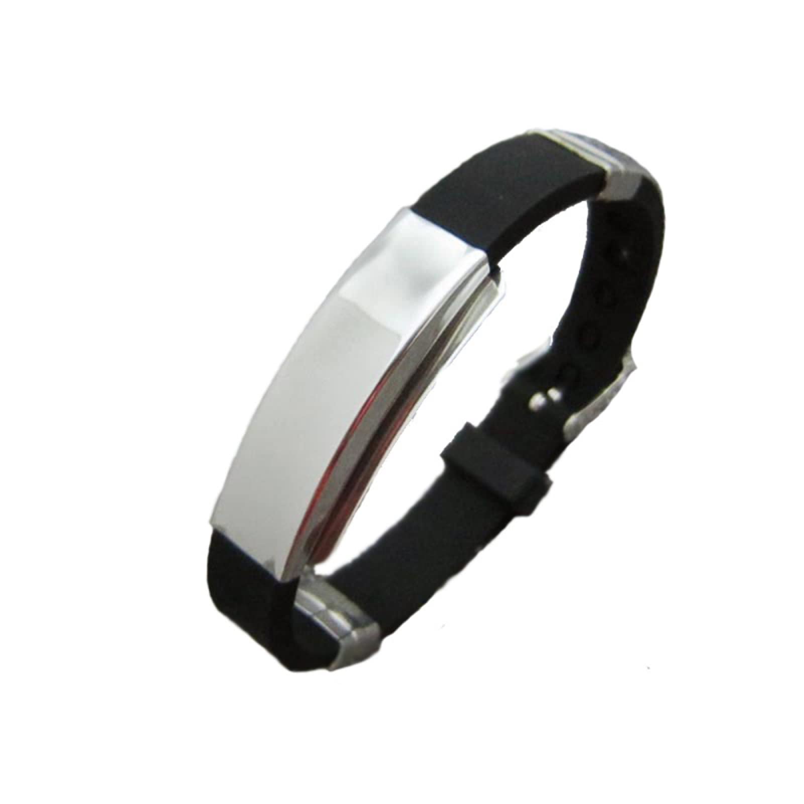 LCSD Titanium Steel & Silicone Couple Bracelets for Women and Men - Personalized Matching Love Bracelet Set - Romantic Birthday Gift for Her/Him, Anniversary Present - Perfect for Dating, Valentine's Day & Couple Fashion Accessories