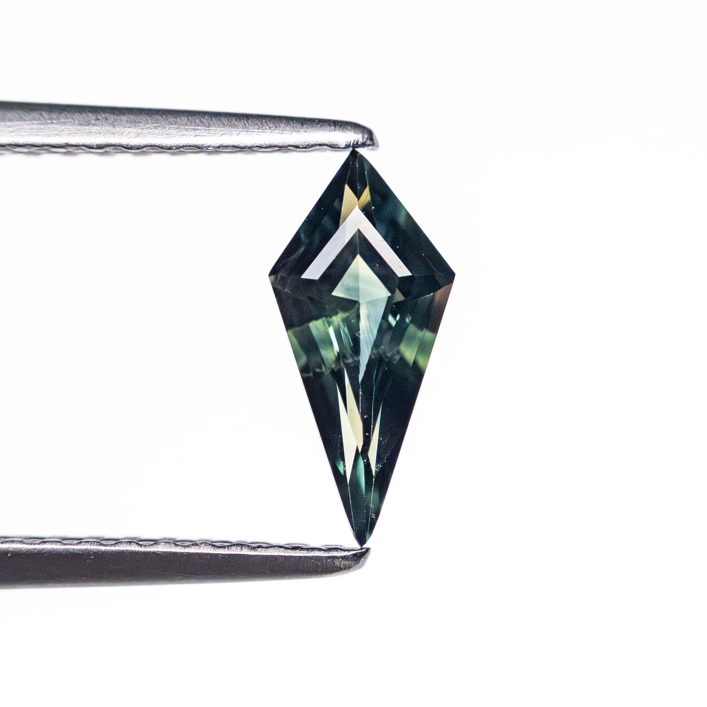 0.59ct Kite Step Cut Sapphire - 9.25x4.37x2.72mm Natural Blue Gemstone for Engagement Rings & Fine Jewelry Making