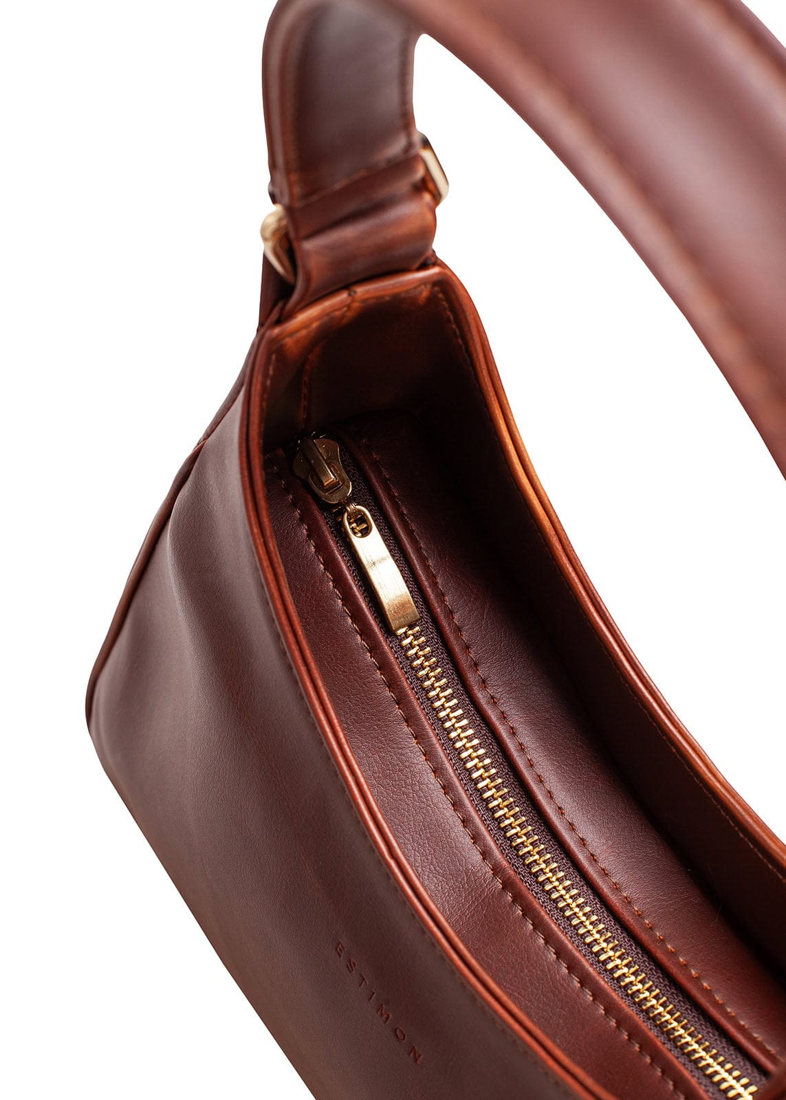 Audrey Vegan Corn Leather Shoulder Bag for Women | Matte Brown Crossbody Purse | Eco-Friendly Fashion Accessory for Work, Travel & Everyday Use