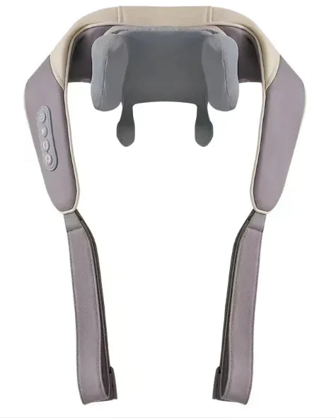 Neck and Back Massager for Pain Relief - Electric Shiatsu Deep Tissue Massage with Heat - Perfect for Office, Home & Car Use