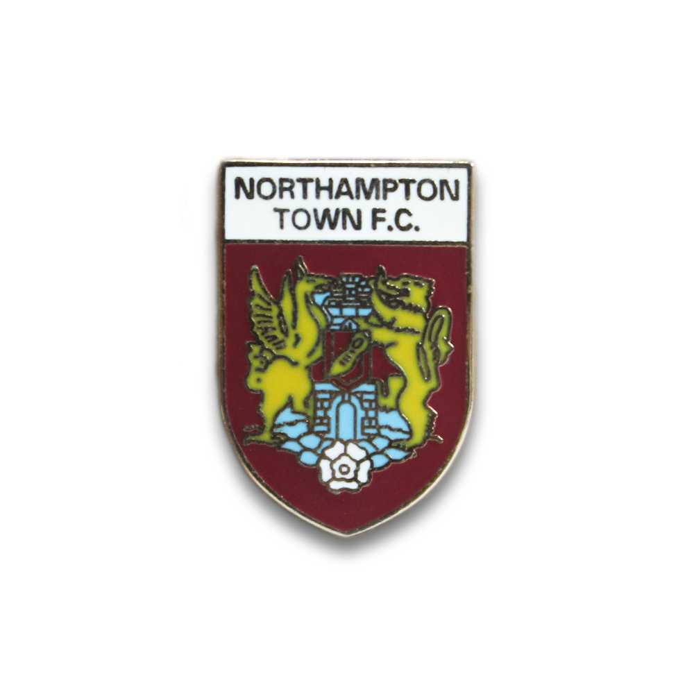 Northampton Town FC Pin Badge - Official Football Club Enamel Badge for Fans, Collectors & Supporters - Perfect for Hats, Jackets, Bags & Memorabilia Display