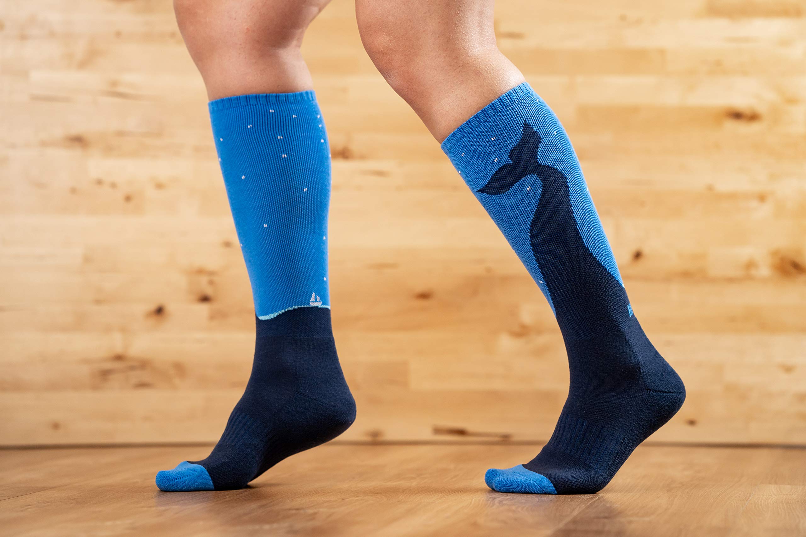 Women's Knee High Deadlift Socks for Female Strength Athletes - Powerlifting, Weightlifting & CrossFit Workout Socks