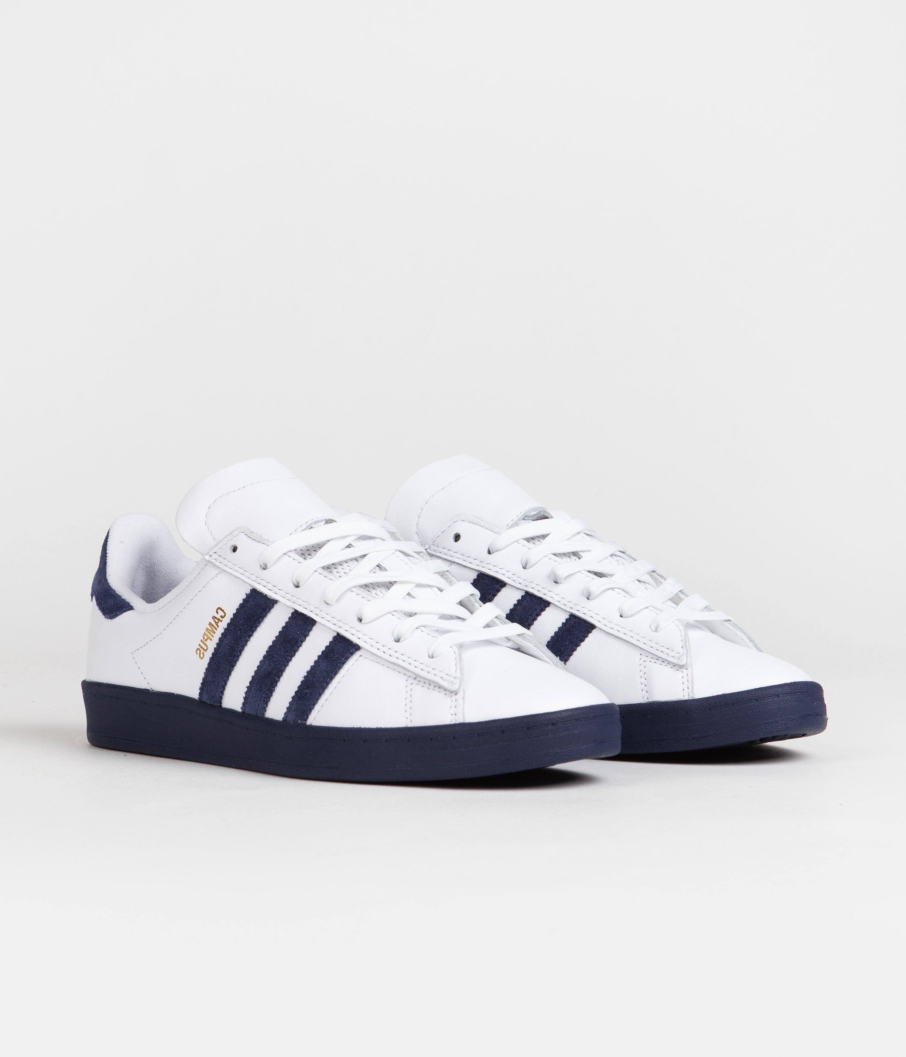 Adidas Campus ADV Sneakers - FTWR White, Collegiate Navy & Bluebird - Stylish & Comfortable for Casual Wear, Street Fashion & Everyday Use
