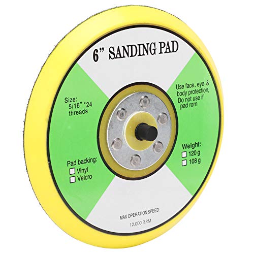 6 Inch Sanding Pad - Durable ABS Replacement Sanding Disc for Angle Grinder - Perfect for Woodworking, Metal Polishing & Surface Grinding