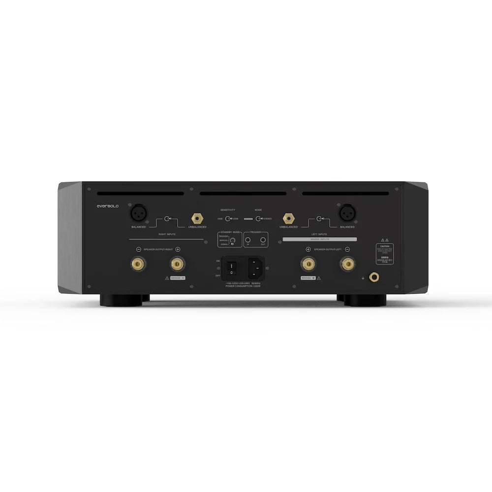 EverSolo AMP F10 High Power Audio Amplifier - 200W x2 Stereo Hi-Fi Sound System for Home Theater, Studio & Live Music | Perfect for Audiophiles & Professional DJs