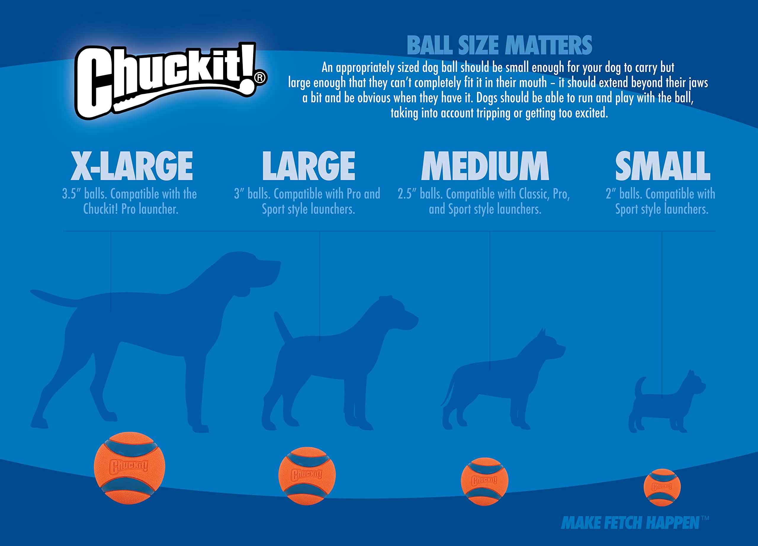 Chuckit! Erratic Ball Medium Dog Toy - 2.5 Inch Bouncing Fetch Ball for Dogs, Pack of 2 - Perfect for Indoor & Outdoor Play, Training, and Exercise