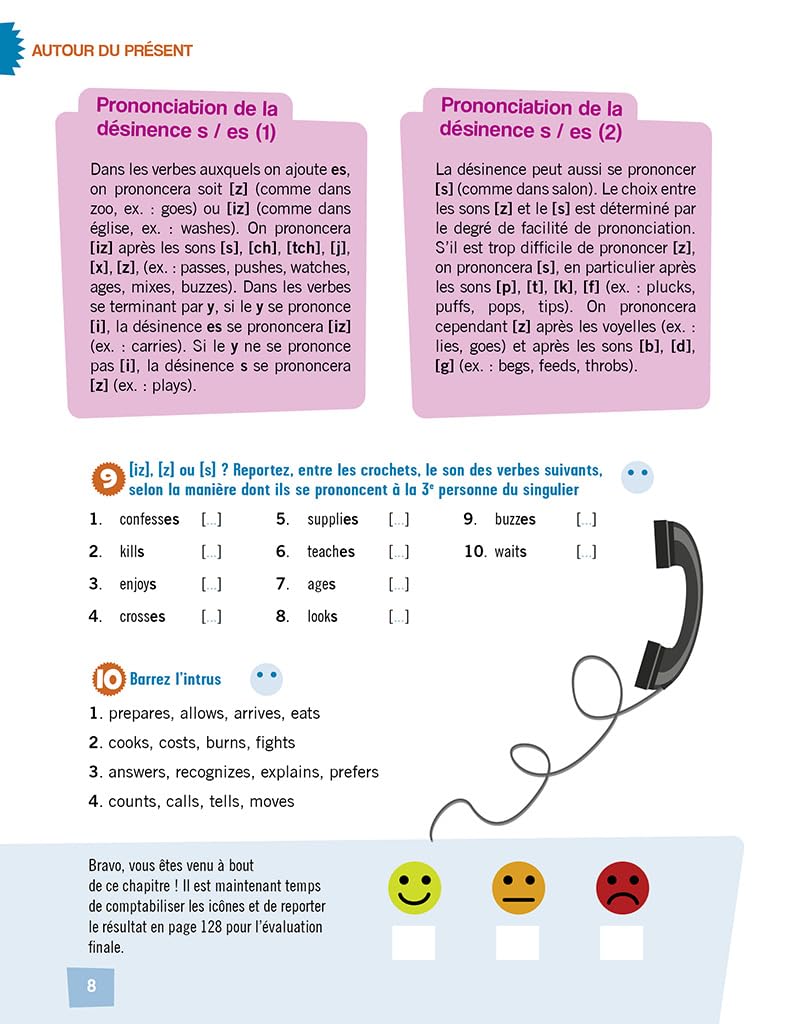 Learn English Workbook for French Speakers - Beginner Level English Exercises & Practice Book (French Edition) - Perfect for Self-Study, Language Classes & Travel Preparation