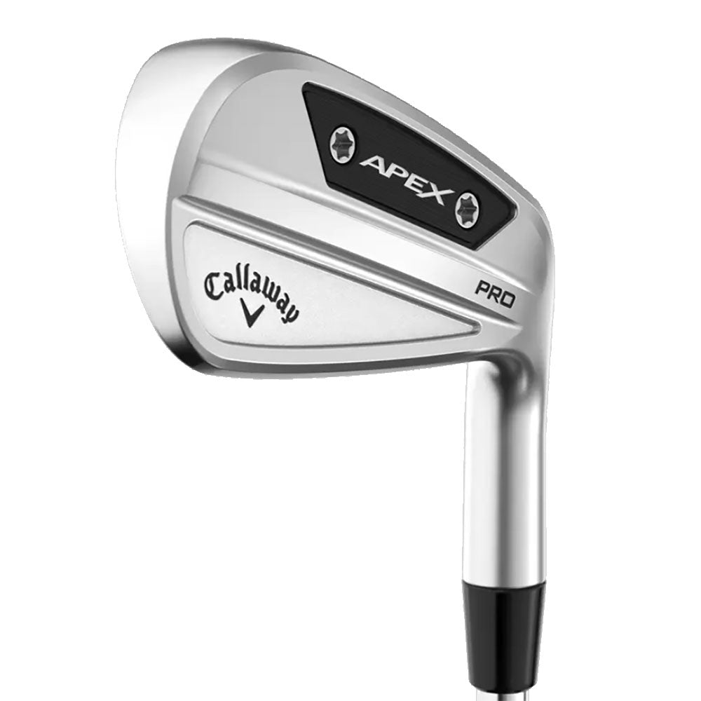 Callaway Apex Pro 24 Right Hand Men's Golf Iron Set - 4-PW Steel Shaft for Precision Shots on Fairways and Greens