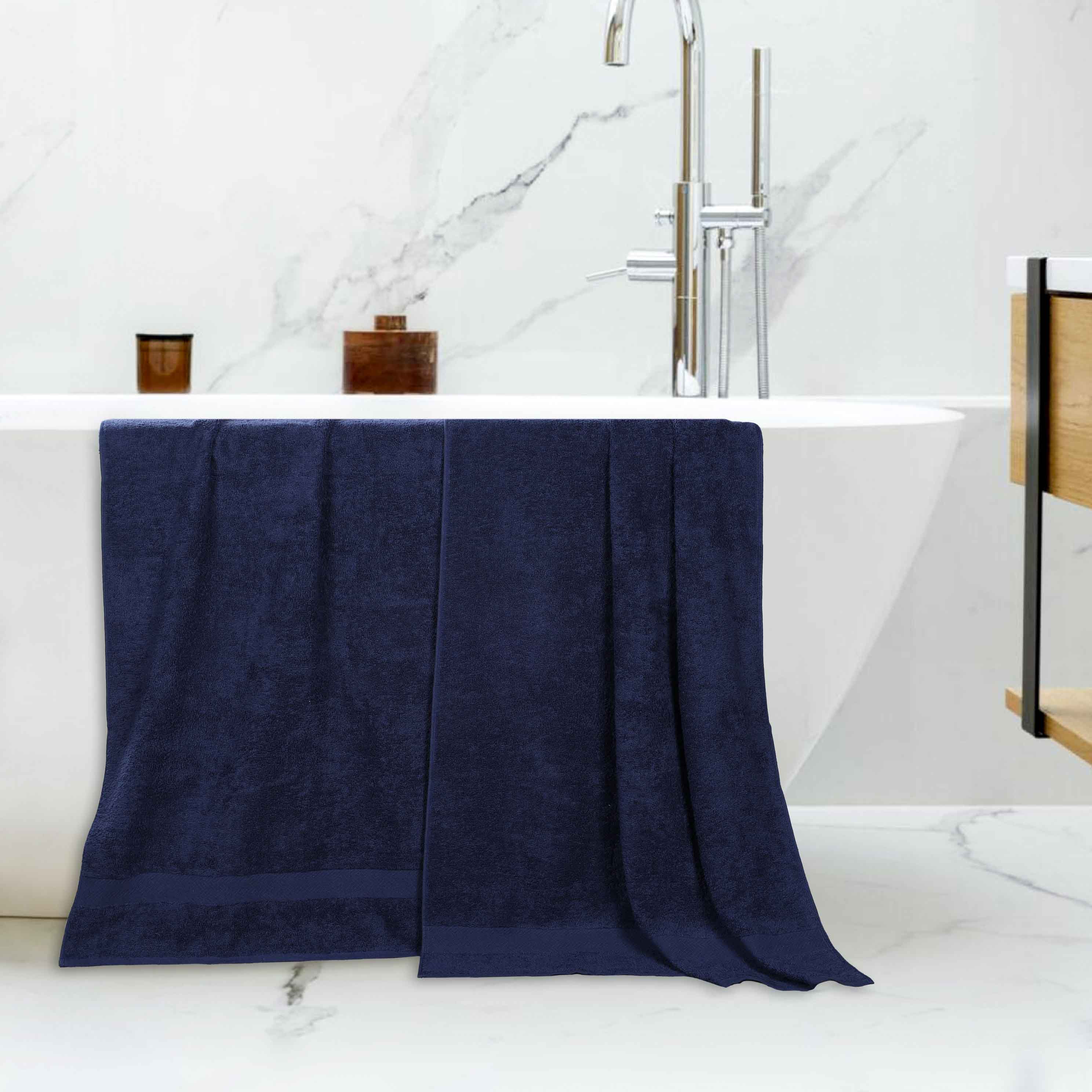 Franklin Eco-Friendly Organic Cotton 2-Piece Bath Sheet Set | Ultra Soft & Absorbent Towels for Spa, Beach & Luxury Bathroom Use