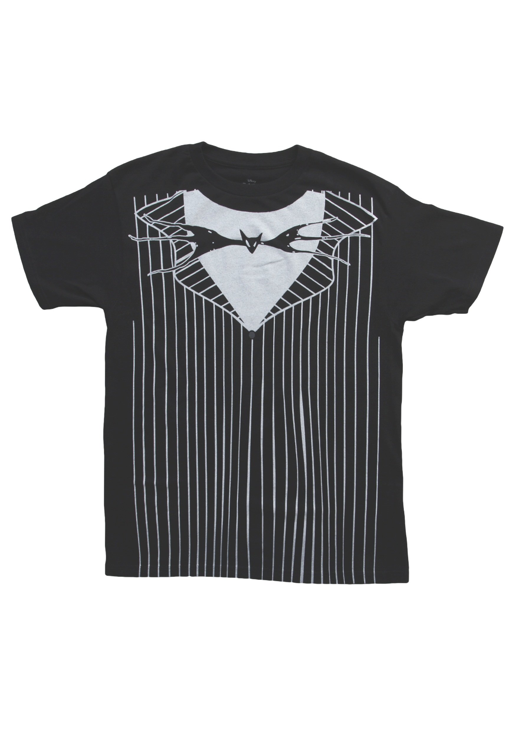 Jack Costume Tee for Men - Black, Size M | Halloween & Cosplay