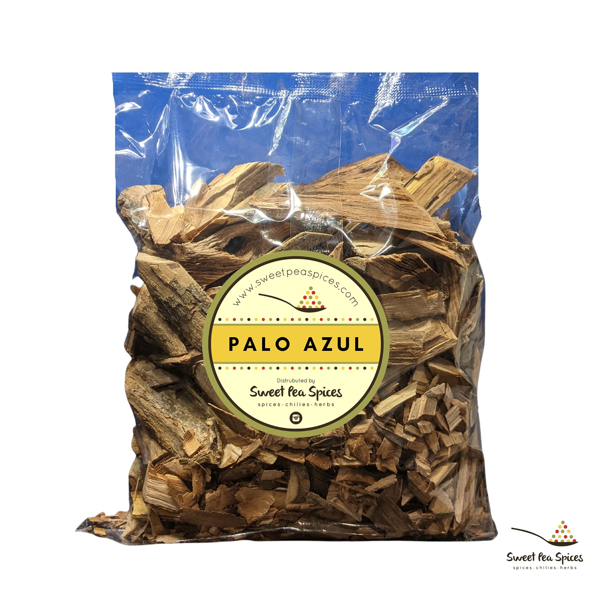 Organic Palo Azul 3 lbs Bulk - Eysenhardtia Polystachya Kidney Wood Detox Tea - Herbal Tea for Kidney Cleansing & Weight Loss - Perfect for Detox Tea Blends & Herbal Remedies