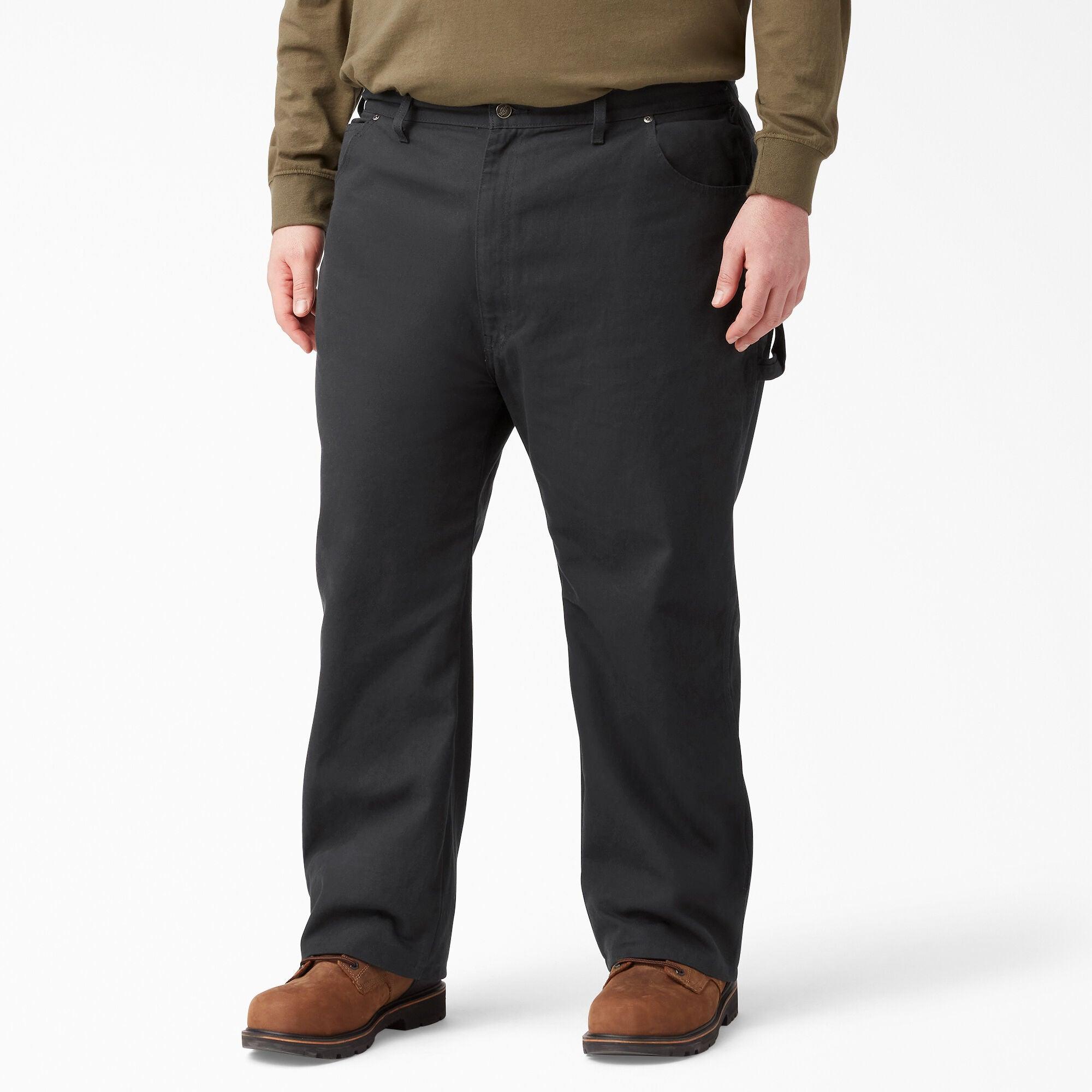 Relaxed Fit Heavyweight Duck Carpenter Pants for Men - Durable Work Pants in Black | Ideal for Construction, Carpentry & Outdoor Work