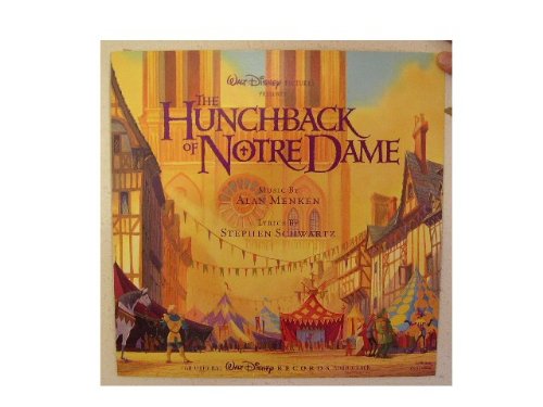 The Hunchback of Notre Dame Disney Movie Poster - Vintage Wall Art Decor for Home, Office, or Classroom