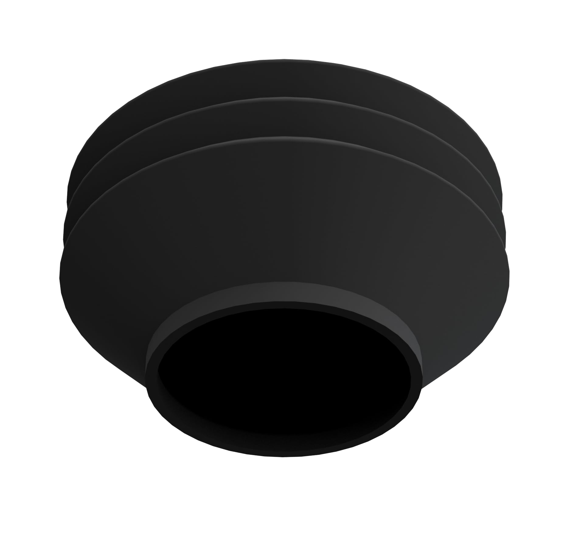 Premium Silicone Retention Bellow for Niche Zero & Duo Coffee Grinders - Black - Eliminate Coffee Grounds Retention for Fresher Espresso at Home or Cafe