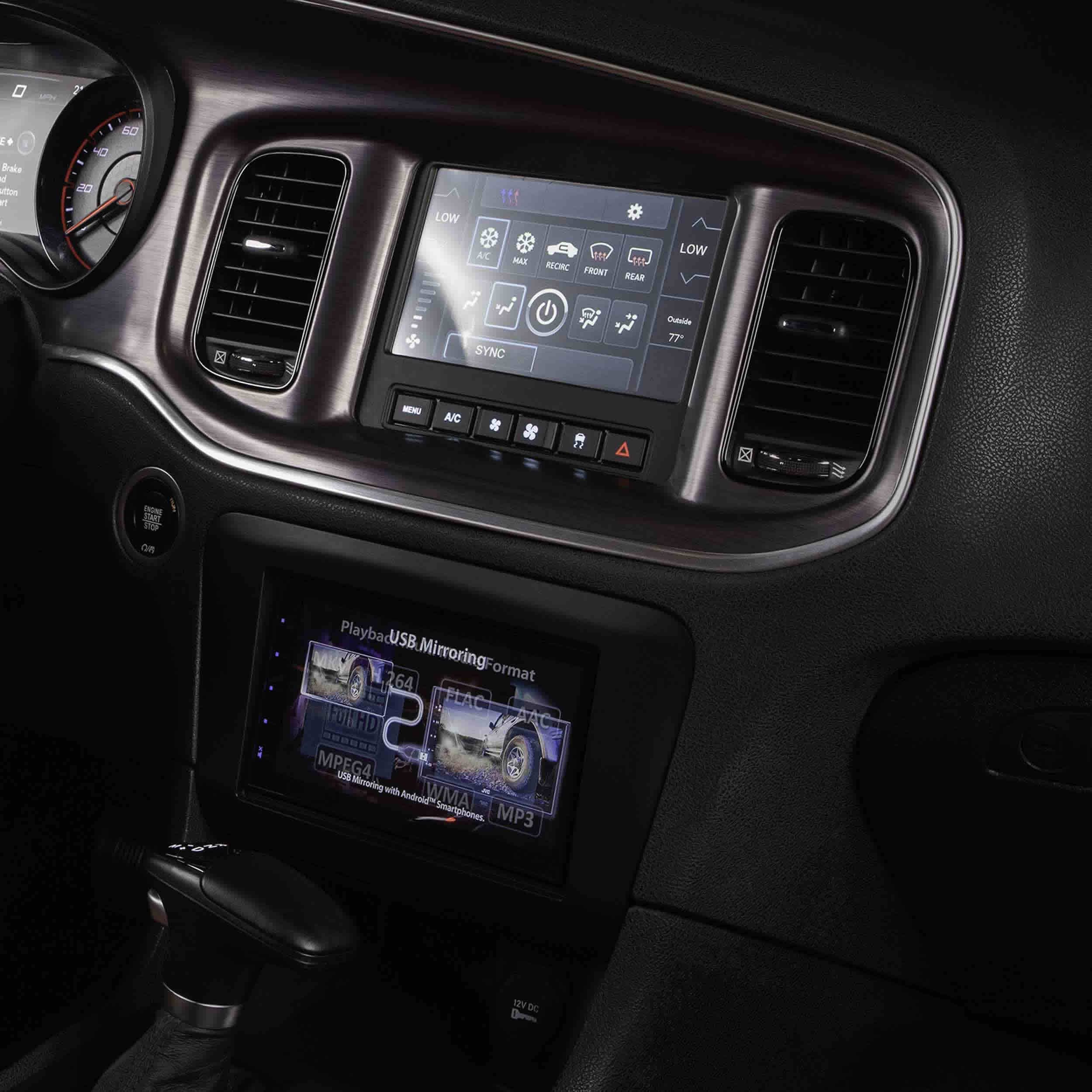METRA 95-6552B Car Stereo Dash Kit for Dodge Charger 2015-2023 | Seamless Audio System Installation | Perfect for Upgrading Factory Radio to Aftermarket Head Unit