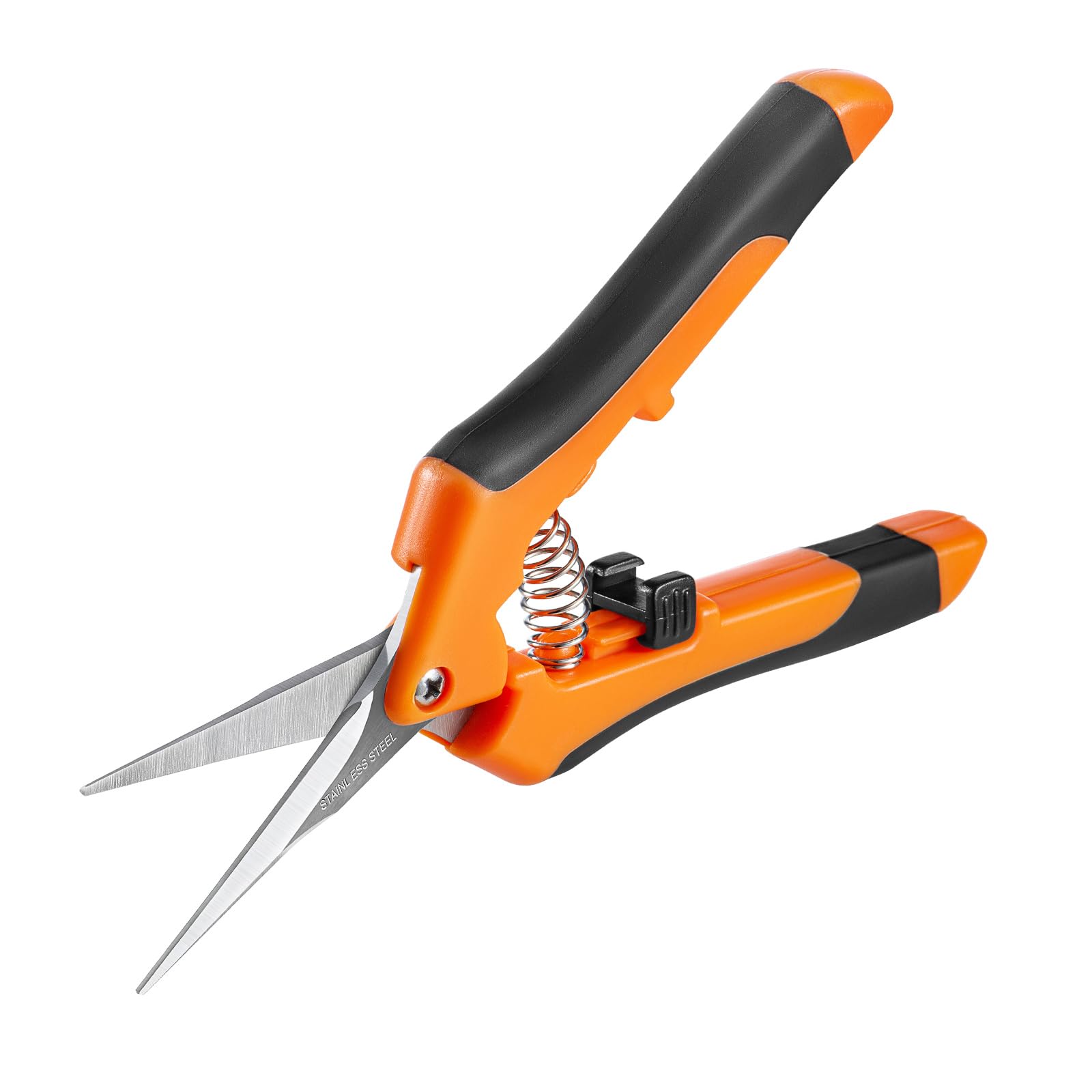 GROWNEER 6.5 Inch Pruning Shears - Stainless Steel Precision Garden Scissors for Trimming Plants, Flowers & Branches | Ideal for Gardening, Landscaping & Outdoor Use