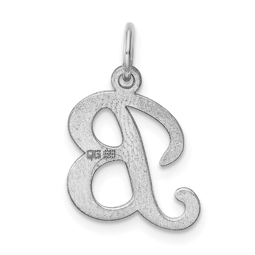 Sterling Silver Initial Letter B Charm Pendant - Personalized Monogram Jewelry for Necklace, Bracelet & Gifts | Perfect for Birthdays, Anniversaries & Special Occasions
