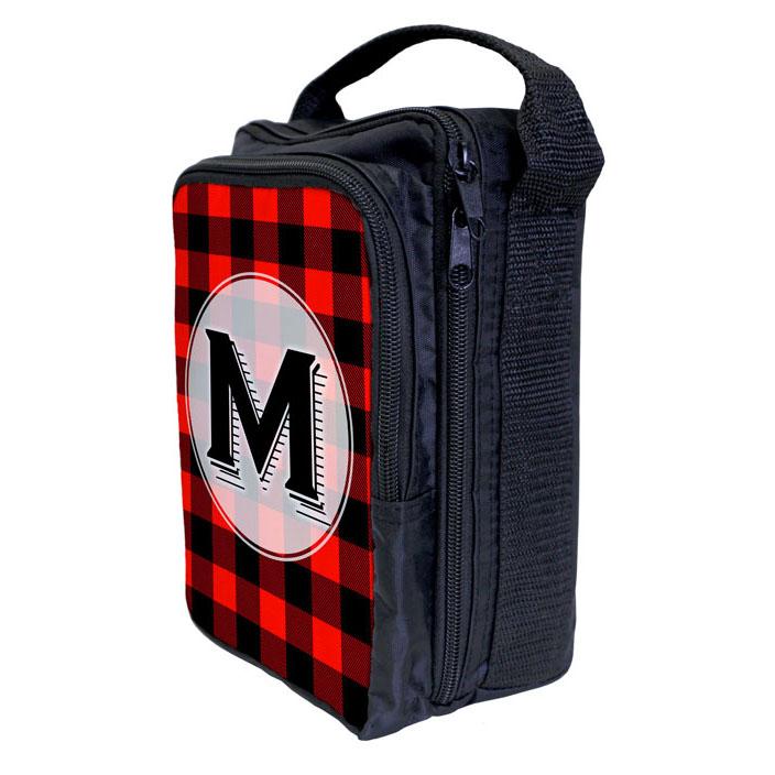 Personalized Bartender Tote Bag - Stylish Plaid Pattern Design for Cocktail Mixing & Bar Accessories Storage | Perfect for Bartenders, Home Bars & Parties