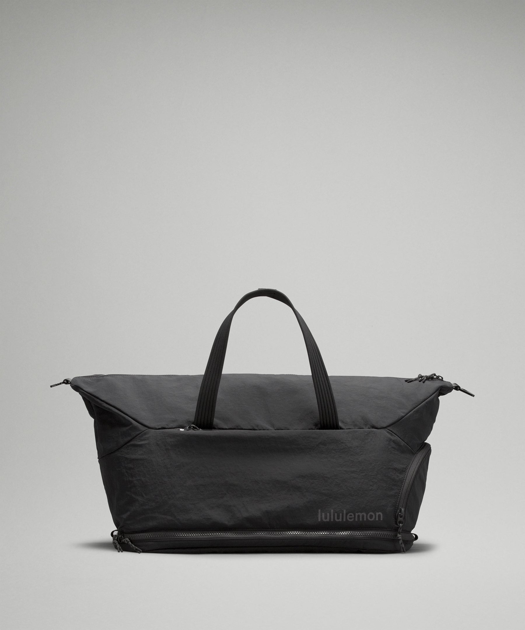 Lululemon Gym Duffle Bag for Women & Men - Large Sports Duffel with Shoe Compartment - Perfect for Workout, Travel & Yoga | Water-Resistant & Durable